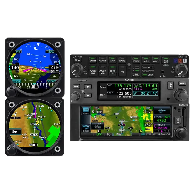 Dual GI-275 / GPS-175 / GNC-215 / GMA-345 / GNX-375 / GSB-15 Wiring Diagram Installation